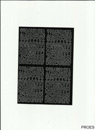 LITERY samop.0.7cm(8) niebies. ARTDRUK