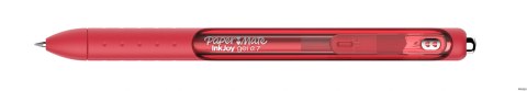 Pióro żelowe INKJOY GEL 0.7mm czerwony 1957056 PAPER MATE Pióro żelowe INKJOY GEL 0.7mm czerwony 1957056 PAPER MATE