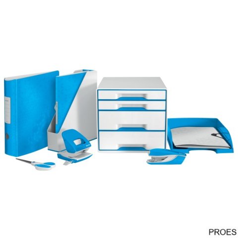 Półka na dokumenty LEITZ Plus niebieska WOW 52263036 Półka na dokumenty LEITZ Plus niebieska WOW 52263036