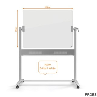 Tablica mobilna szklana NOBO Diamond 1200x900mm 1903943