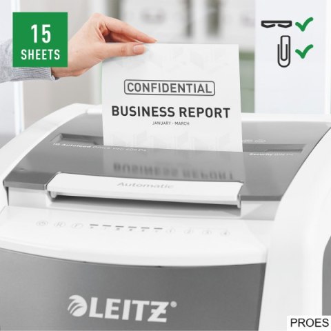 Niszczarka Leitz IQ AutoFeed 600, P4 80170000 Niszczarka Leitz IQ AutoFeed 600, P4 80170000