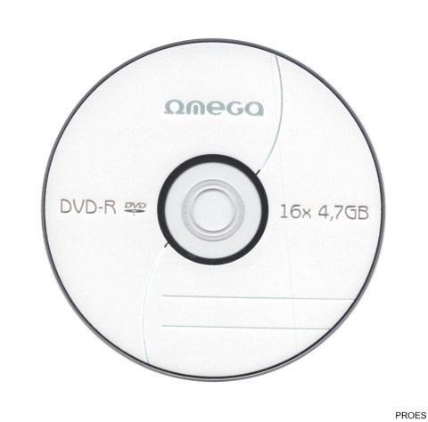 Płyta OMEGA DVD+R 4,7GB 16X CAKE (10) OMD1610+