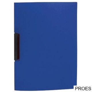 Skoroszyt PP z klipsem niebies PK-01-03 BIURFOL