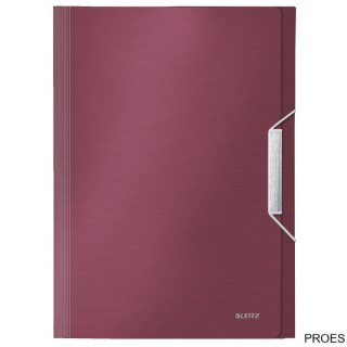 Teczka z 6 przegródkami Leitz Style, ciemnoczerwony 39570028