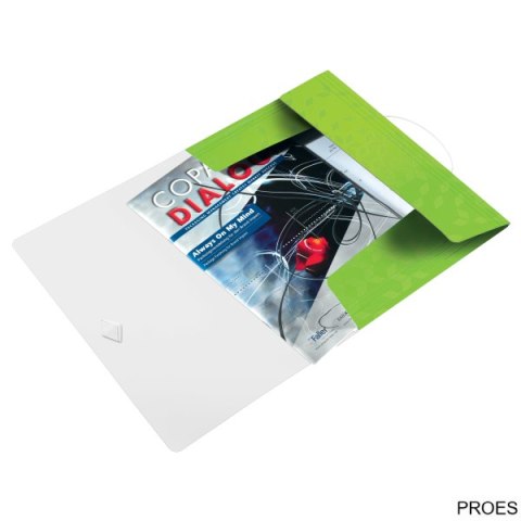 Teczka z gumką PP Leitz WOW, 15 mm, zielona 45990054 (X) Teczka z gumką PP Leitz WOW, 15 mm, zielona 45990054 (X)