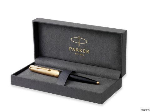 Długopis PARKER 51 DELUXE BLACK GT 2123513, giftbox