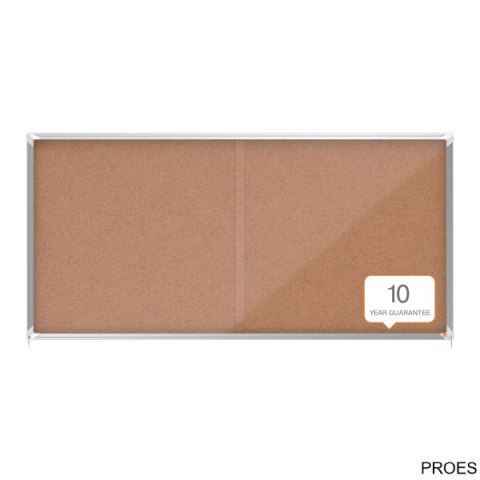 Gablota korkowa Nobo Premium Plus 27xA4 (drzwiczki przesówne) 1915333 Gablota korkowa Nobo Premium Plus 27xA4 (drzwiczki przesówne) 1915333