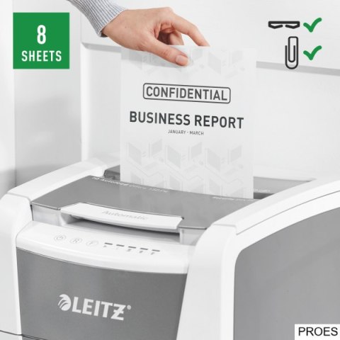 Niszczarka Leitz IQ AutoFeed 150, P4 80130000 Niszczarka Leitz IQ AutoFeed 150, P4 80130000