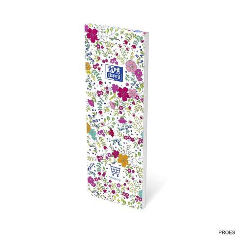 Blok Notatnikowy OXFORD FLORAL - lista zakupowa 400111054 Blok Notatnikowy OXFORD FLORAL - lista zakupowa 400111054