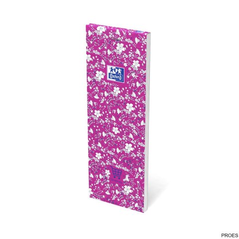 Blok Notatnikowy OXFORD FLORAL - lista zakupowa 400111054 Blok Notatnikowy OXFORD FLORAL - lista zakupowa 400111054