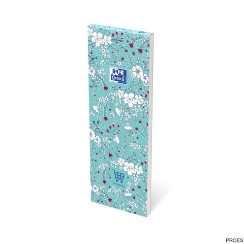 Blok Notatnikowy OXFORD FLORAL - lista zakupowa 400111054 Blok Notatnikowy OXFORD FLORAL - lista zakupowa 400111054