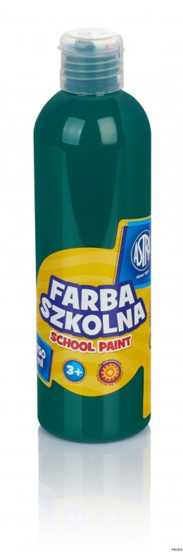 Farba szkolna Astra 250 ml - zielona ciemna, 301217015 (X)