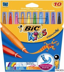 Flamastry pędzelkowe BIC Kids Visaquarelle 10szt, 8289641