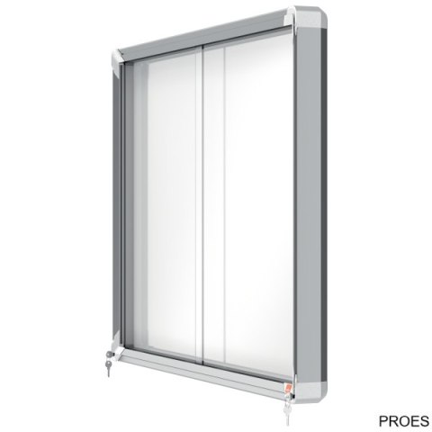 Gablota magnetyczna zewnętrzna Nobo Premium Plus 8xA4 (drzwiczki przesuwn
