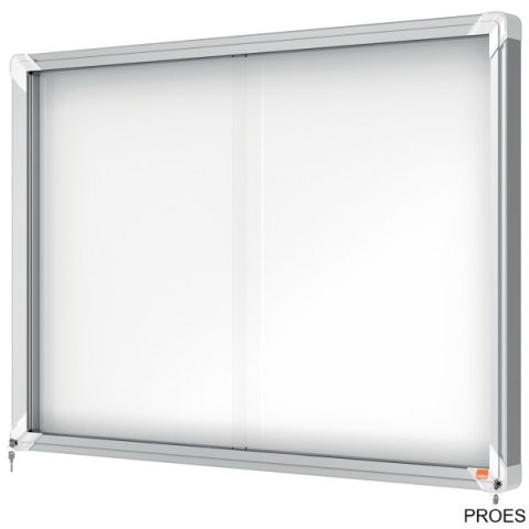 Gablota magnetyczna zewnętrzna Nobo Premium Plus 8xA4 (drzwiczki przesuwn