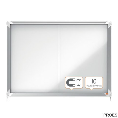 Gablota magnetyczna zewnętrzna Nobo Premium Plus 8xA4 (drzwiczki przesuwn