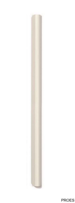 Grzbiety zaciskowe DURABLE A4/80 2909/02 biały 25szt 2909-02