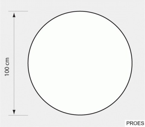 Mata pod krzesło DOTTS na podłogę średnica 100cm miękka okrągła Mata pod krzesło DOTTS na podłogę średnica 100cm miękka okrągła
