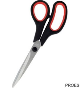 Nożyczki GR-5850, czarny/czerwony, 8, 5 / 21, 5 cm GRAND 130-1607