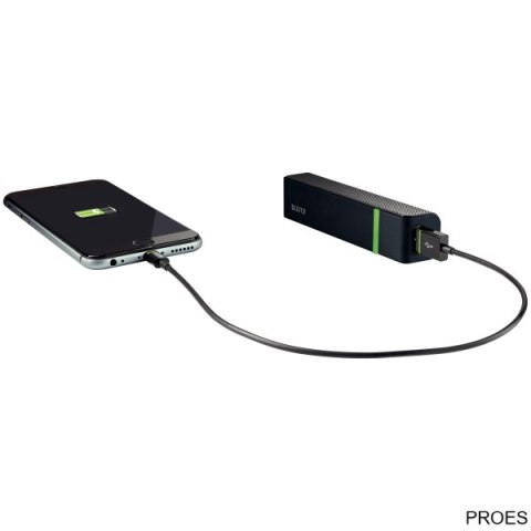 Przenośna ładowarka LEITZ Complete 2600 mAh ze złączem USB 63110095 Przenośna ładowarka LEITZ Complete 2600 mAh ze złączem USB 63110095