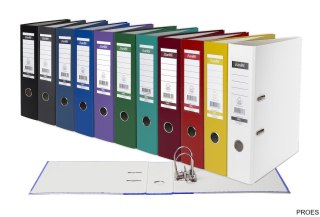 Segregator A4 80mm XXL szary, z szyną BANTEX 100551785