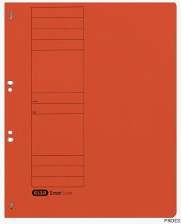 Skoroszyt kartonowy ELBA A4, oczkowy, pomarańczowy, 100551874