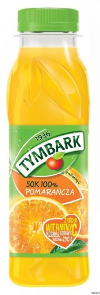 Sok TYMBARK pomarańczowy 0.3L PET