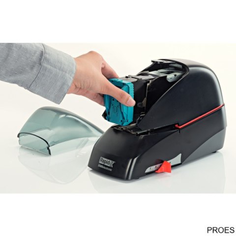 Zszywacz elektryczny Supreme 5080e czarny 80 kartek RAPID 20993410 Zszywacz elektryczny Supreme 5080e czarny 80 kartek RAPID 20993410