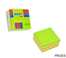 Bloczek STICKN 51x51mm zielony-mix neon i pastel 21534