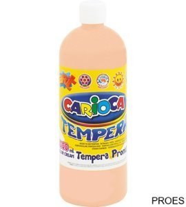 Farba tempera 1000 ml, łosoś CARIOCA 170-1449 Farba tempera 1000 ml, łosoś CARIOCA 170-1449