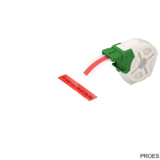 Kaseta_z samoprzylepną, plastikową taśmą do drukowania etykiet Leitz Icon, szer. 12 mm, czerwona 70150025 (X)