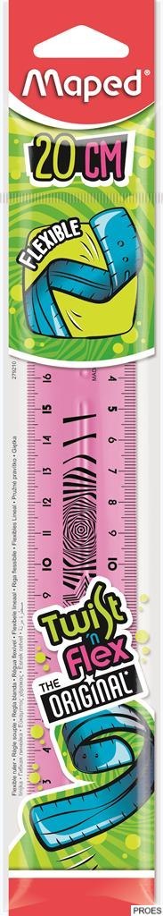 Linijka niełamliwa 20cm TWISTN FLEX MAPED 279210 Linijka niełamliwa 20cm TWISTN FLEX MAPED 279210