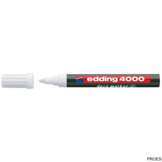 Marker EDDING 4000-49 biały (X)