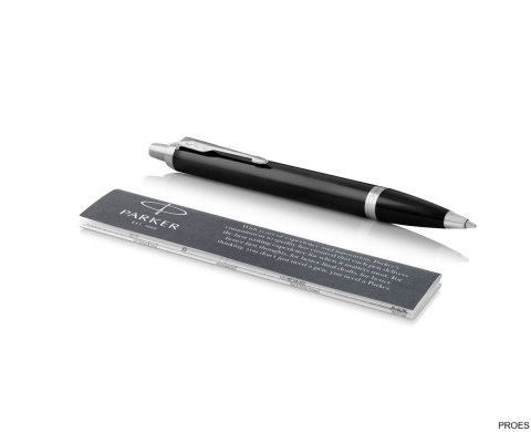 Długopis (niebieski Wkład) PARKER IM BLACK LACQUER CT 1931665, giftbox
