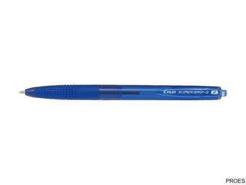 Długopis olejowy automatyczny PILOT SUPER GRIP niebieski BPGG-8R-F-LL