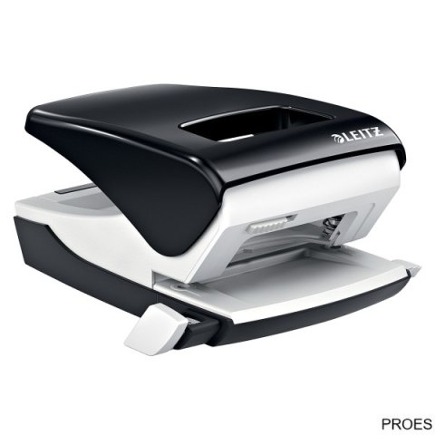 Dziurkacz 5138 LEITZ czarny 40 kartek duży metalowy 51380095 Dziurkacz 5138 LEITZ czarny 40 kartek duży metalowy 51380095