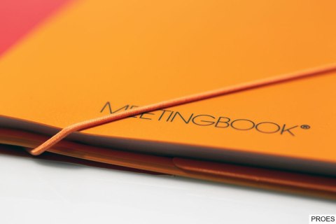 Kołonotatnik A4 80 kartek, linia / tagi, INTERNATIONAL MEETINGBOOK, OXFORD, 100104296