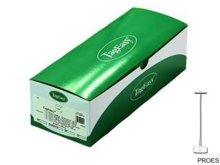 Łącznik do metkownicy igłowej 25mm 5000szt/TE-25PP-WHT TagEasy