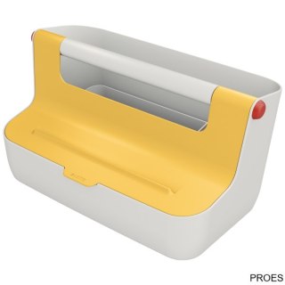 Pojemnik z uchwytem Leitz Cosy, żółty 61250019