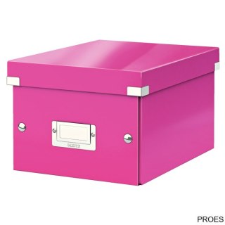 Pudło LEITZ C&S uniwersalne małe WOW różowe 60430023 (X)