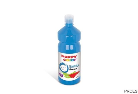 Farba tempera Premium 1000ml, błękitny, Happy Color HA 3310 1000-30 Farba tempera Premium 1000ml, błękitny, Happy Color HA 3310 1000-30
