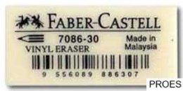Gumka do ołówka biała (30) 7086-30 FC188730 FABER CASTEL