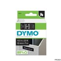 Taśma DYMO D1 - 12 mm x 7 m, biały / czarny S0720610 do drukarek etykiet