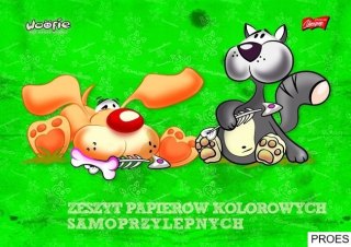 Zeszyt pap.kolor.samoprz.B4 8k UNIPAP
