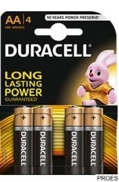 Bateria DURACELL BASIC LR06/AA K4 (4szt) 4520103