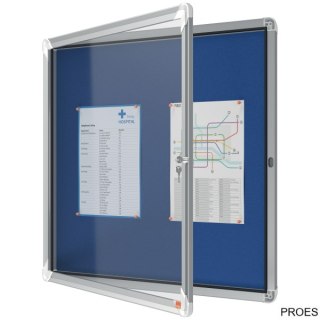 Gablota filcowa wewnętrzna Nobo Premium Plus 6xA4, niebieska 1902555