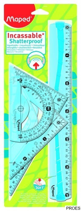 Komplet geom.D.niełamliwych 244304 MAPED lin.30cm