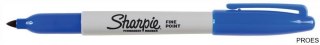 Marker permanentny SHARPIE FINE niebieski S0810950