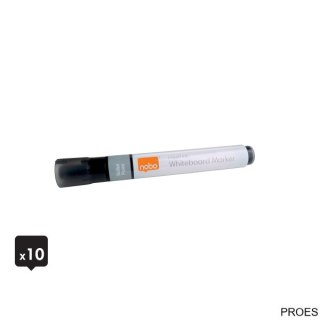 Markery Liquid Ink, czarne, 10 szt 1915377