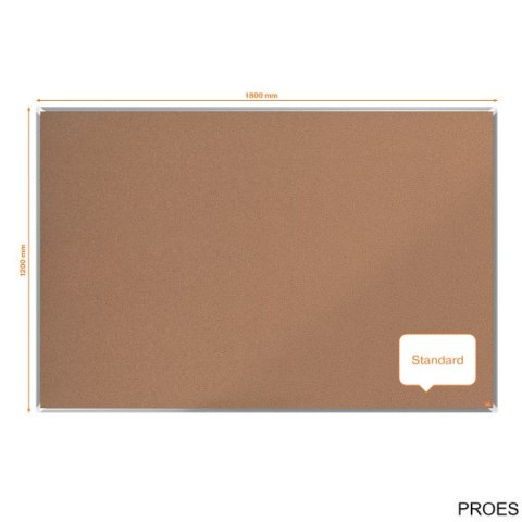 Tablica ogłoszeniowa korkowa Nobo Premium Plus 1800x1200mm 1915184 Tablica ogłoszeniowa korkowa Nobo Premium Plus 1800x1200mm 1915184